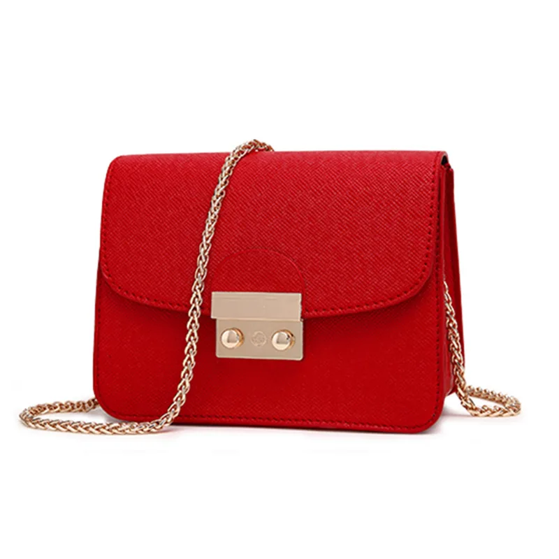 

2016 New Fashion Solid Color Small Package Portable Bag Women crossbody bags ladies shoulder purse and handbags bolsas feminina