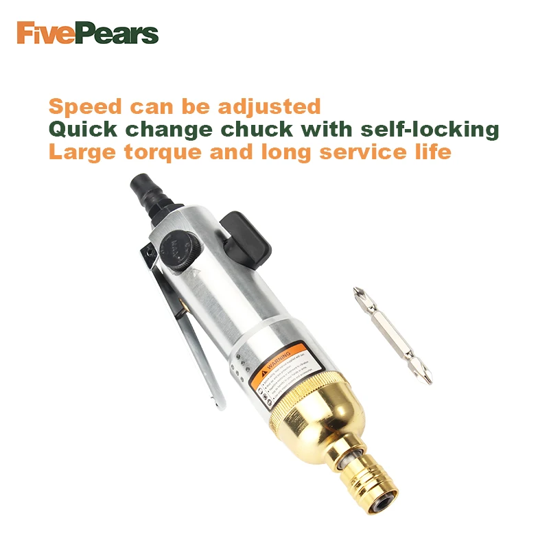 Pneumatic Air Screwdriver air tools Gold plating industrial air screw driver economic type free shipping FIvePears Pneumatic Air Screwdriver air tools Gold plating industrial air screw driver economic type free shipping FIvePears