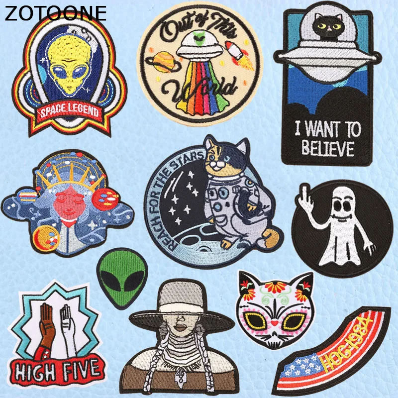 Gatito Hierro En Tela De Adorno Bordado Parche Motivo insignia de costura manualidades