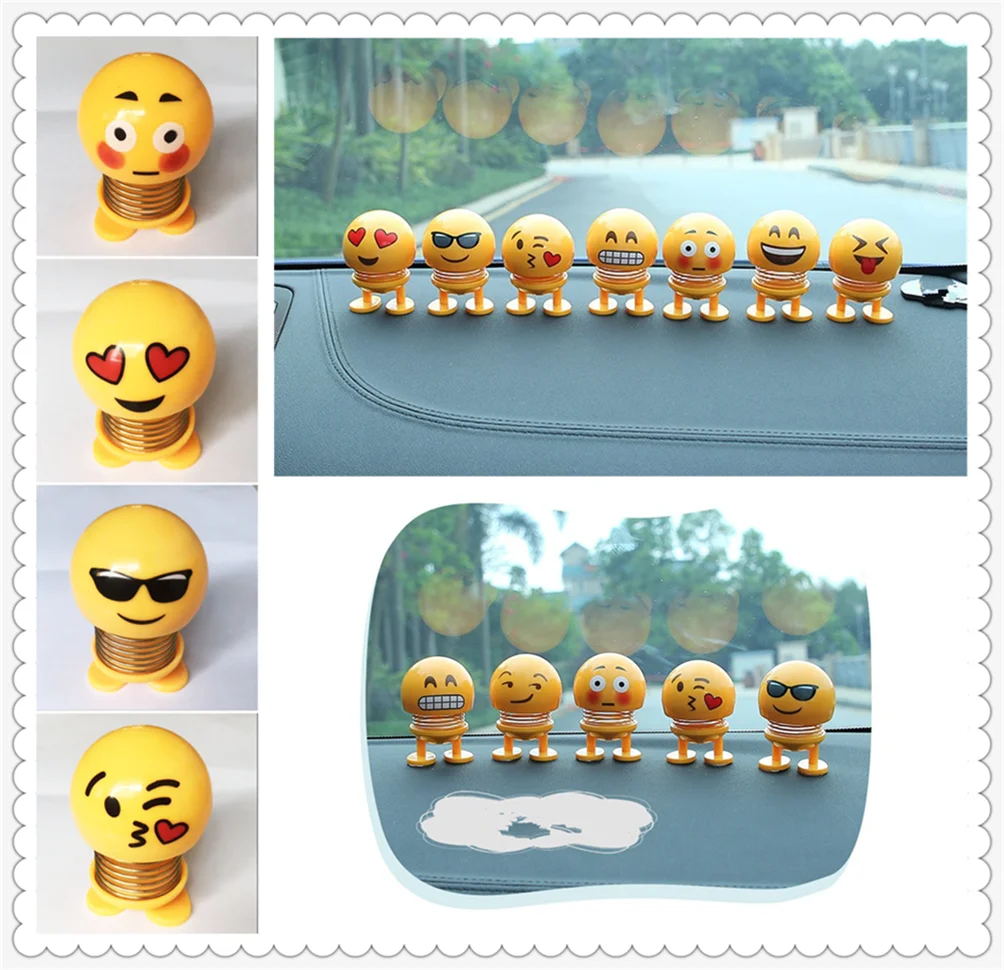 Car accessories center console shape funny expression toy for Audi A4 Avant A4 Cabriolet A6L A8L