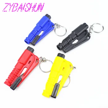 

Car emergency rescue glass window crack safety hammer key chain belt cutting machine for Volkswagen vw POLO Tiguan Passat CC