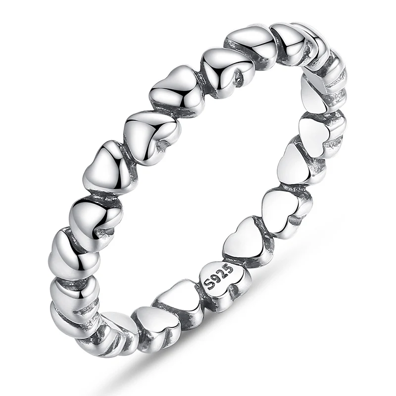 Подлинный 925 пробы, серебряные 18 видов стилей, блестящие кубические циркониевые кольца с кошачьими ушками для женщин, ювелирные изделия для помолвки, юбилей - Цвет основного камня: PA7108
