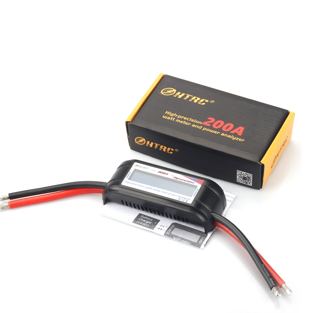 HTRC 60V 200A Высокоточный измеритель напряжения анализатор мощности 8 Калибровочная