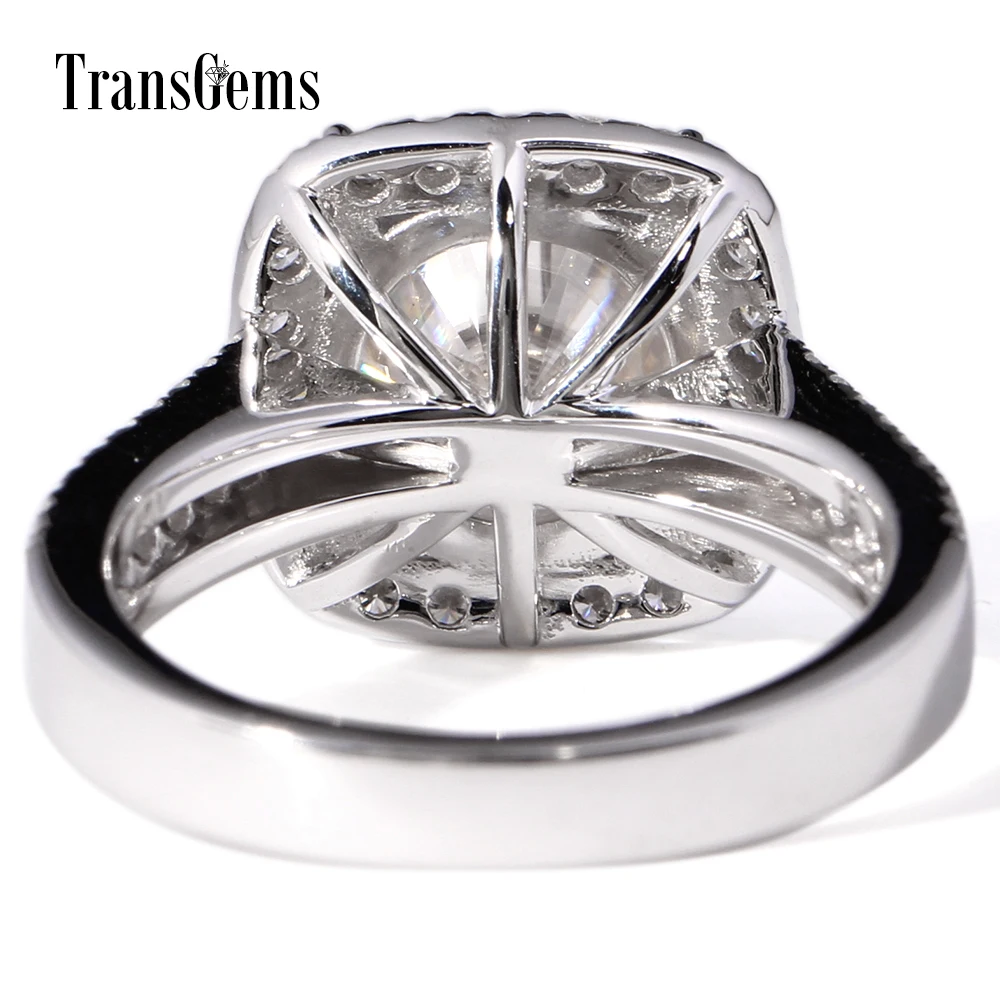 Женское Обручальное кольцо с бриллиантами белое золото 14 к 5 карат|white diamond|diamond white