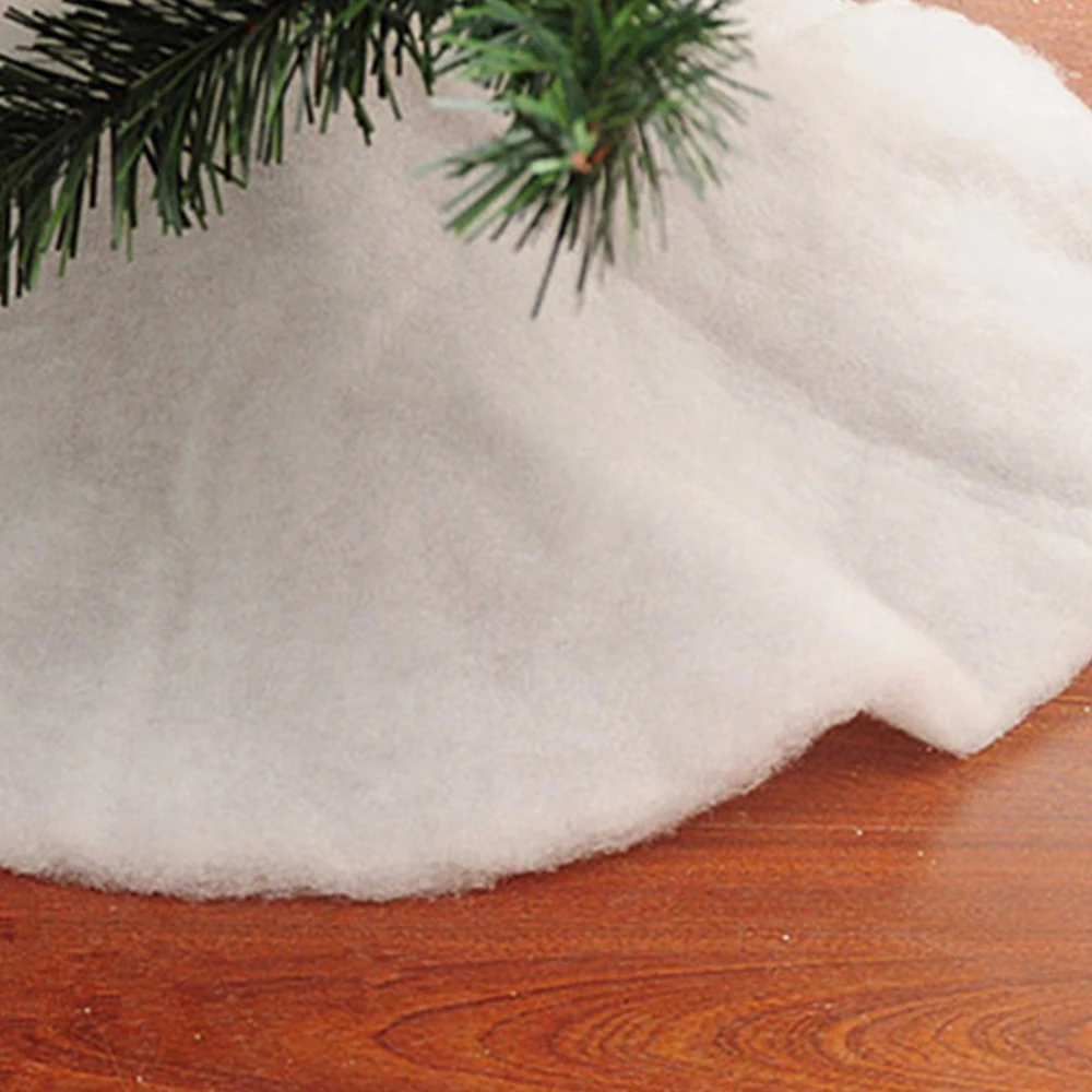 Новая Рождественская елка юбка Рождество чистый цвет коврик домашние вечерние украшения фона
