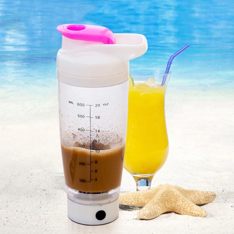 450ML Electric Mugs Portable Protein Shaker Cup Stirring Bottles