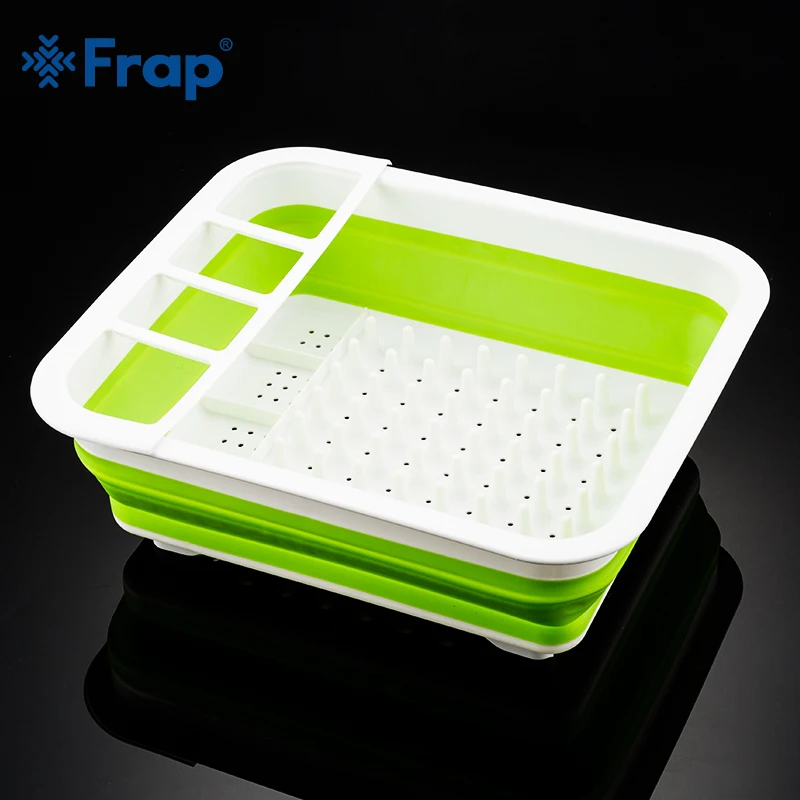 Frap للطي المطبخ استنزاف رف تخزين حامل تجفيف عاء أدوات المائدة لوحة المحمولة تجفيف رف المنزل الرف المائدة المنظم