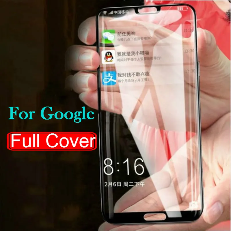 

Full Glue Tempered Glass For Google Pixel 4 3lite 3A 3 2 XL 2XL 3XL 3axL Pixel2 Pixel3 Pixel4 Front 2.5D Screen Protector Film