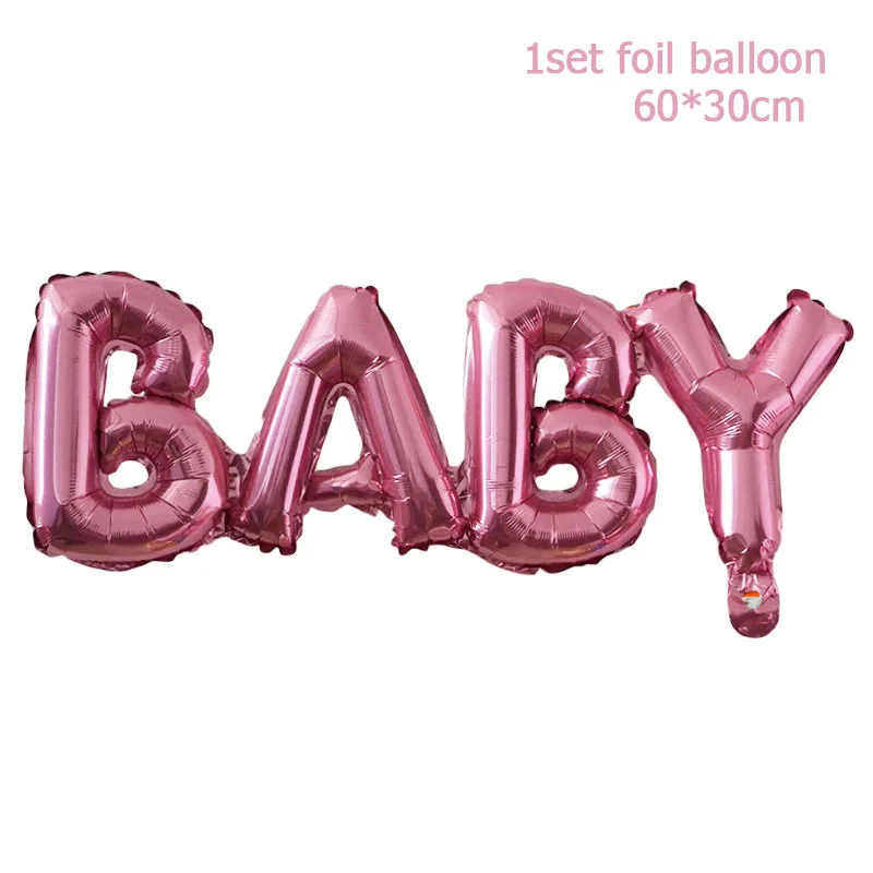 1 Набор детских воздушных шаров для душа для девочек и мальчиков с днем рождения, украшение для вечеринки, баллон гелия, сувениры для свадебной вечеринки - Цвет: G06