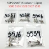 50PCS/LOT (5 values * 10pcs) LDR Photo Light Sensitive Resistor Photoelectric Photoresistor Kit for 5506 5516 5528 5537 5539 ► Photo 1/2