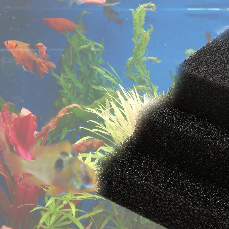 Aquarium Activated Carbon Foam Pad Filter Aquarium Square Filtration