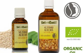 

Free Shipping Organic Sesame Oil | cold pressed from unroasted seeds, 100% pure, undiluted 30ml