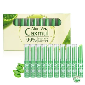 

10PCS Lipstick Aloe Vera Temperature Changing Color Lipstick Water-Resistant Moisturizer Waterproof Lipstick