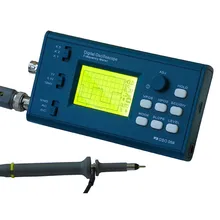 Orignal DSO068 DIY Kit С Цифровой Запоминающий Осциллограф Частота Метр ATmega64 AVR Микроуправлением