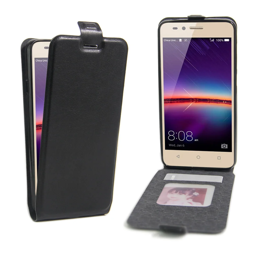 Чехлы для телефонов Huawei Y3 II 4 5-дюймовые Carcasa Funda откидные чехлы из искусственной