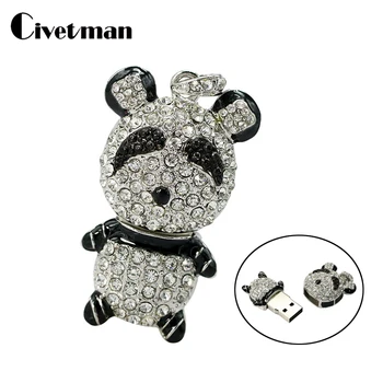 

USB Flash Drive Metal Schnauzers Dog Pendrive Pen Drive 8GB 16GB 32GB 64GB 128GB USB Stick Memoria Disk USB Key with Necklace