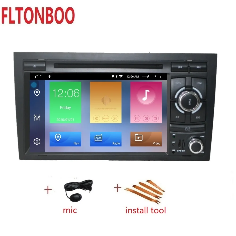 7 &quotAndroid 10 автомобильный радиоприемник с навигацией GPS dvd-плеер для AUDI A4 Canbus bluetooth