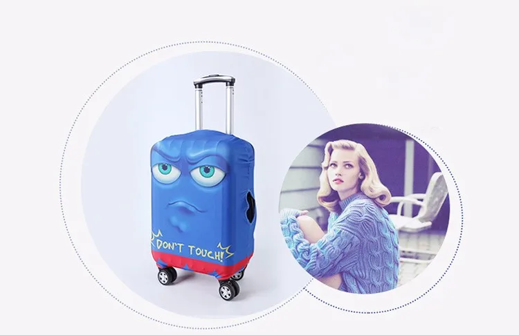 19 suitcase 32-32 suitcase mala capa elástica perfeitamente