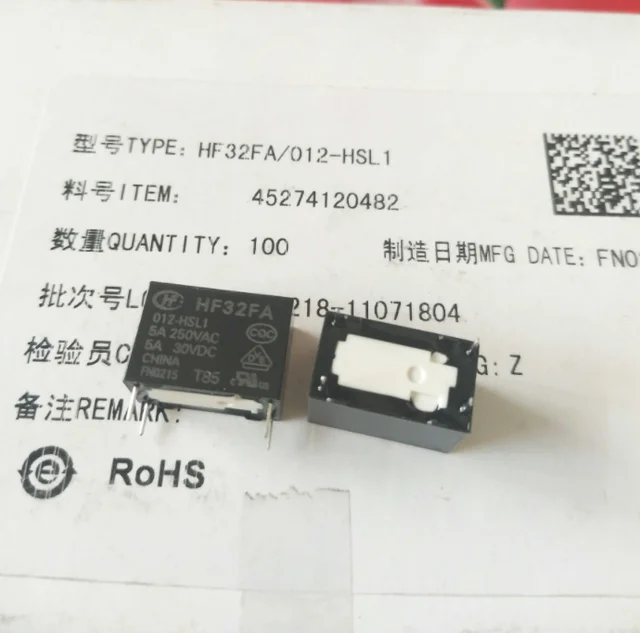 Реле hf32fa характеристики