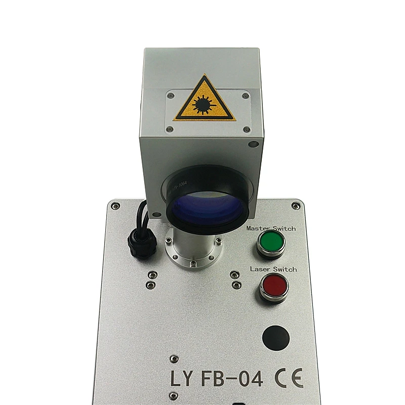 LY FB04 20W optical fiber laser engrave making mobile back cover frame separator separating machine for phone