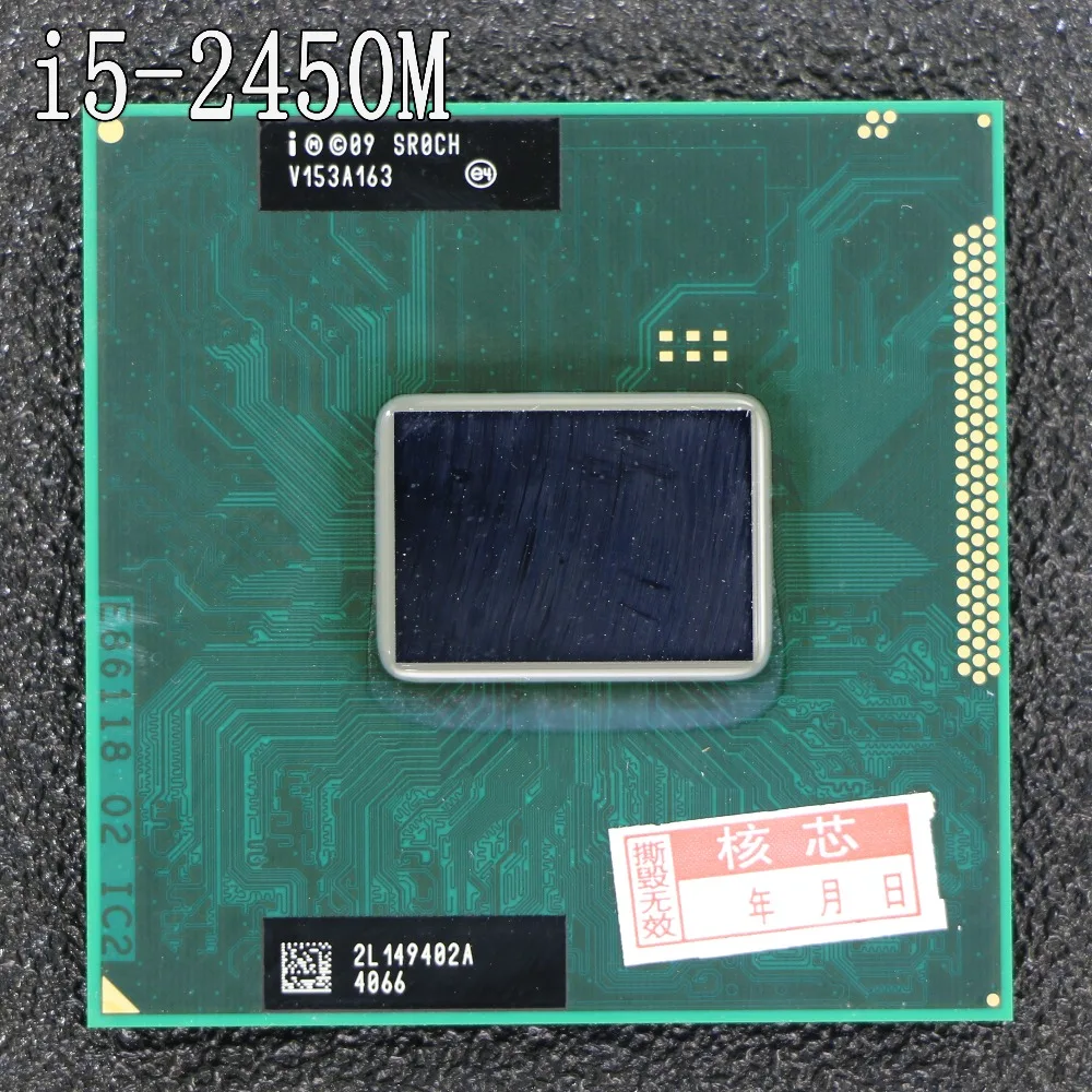 Процессор Intel I5-2450M SR0CH I5 2450 м SROCH 2,5 г/3M HM65 HM67 процессор