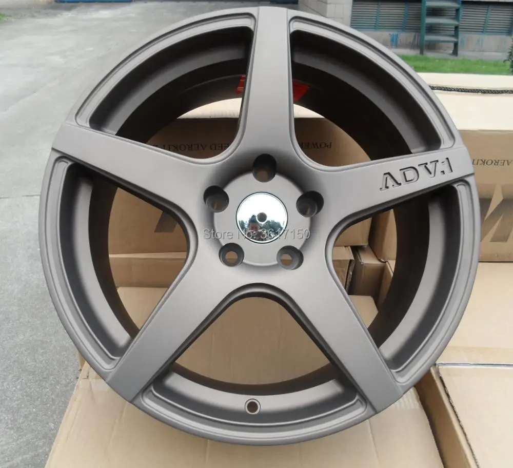 18x8J колеса диски PCD 5x114 3 центр отверстия 73 1 ET45 с колпачками ступицы|Диски колёсные|