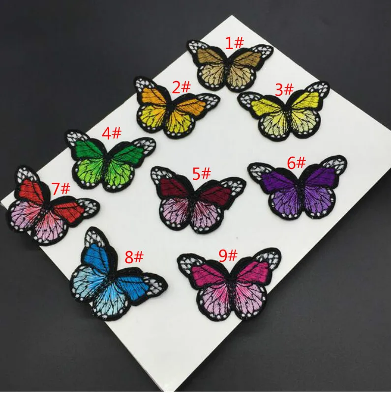 32 Pcs Buttefly Applique White Lace Emboideed Buttefly