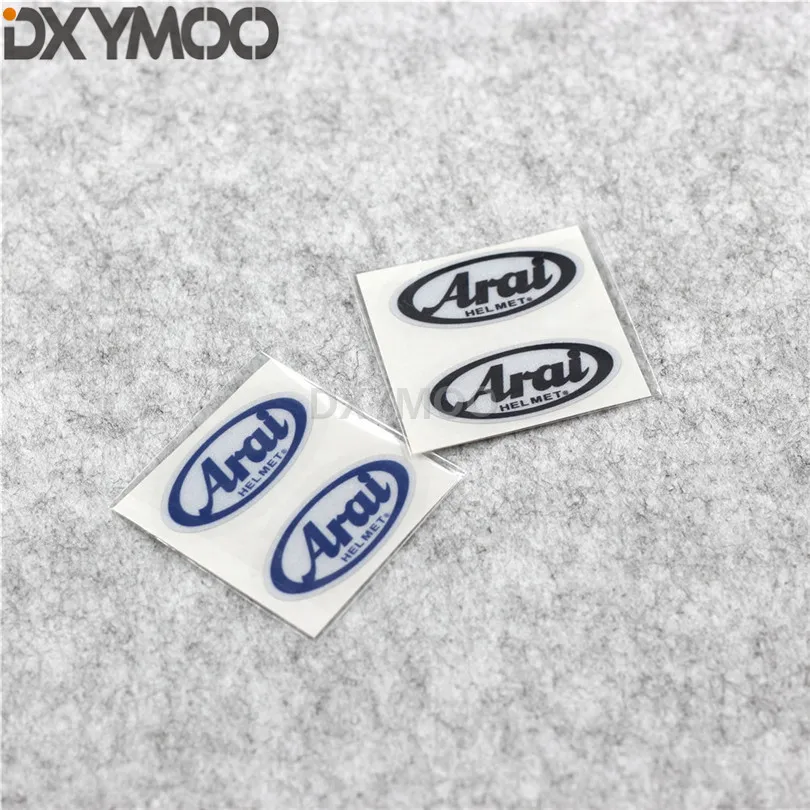 

2Pairs Motorcycle Automobile Motocross Bike Helmet Visor Lens Stickers Car Styling Vinyl Tape Bumper