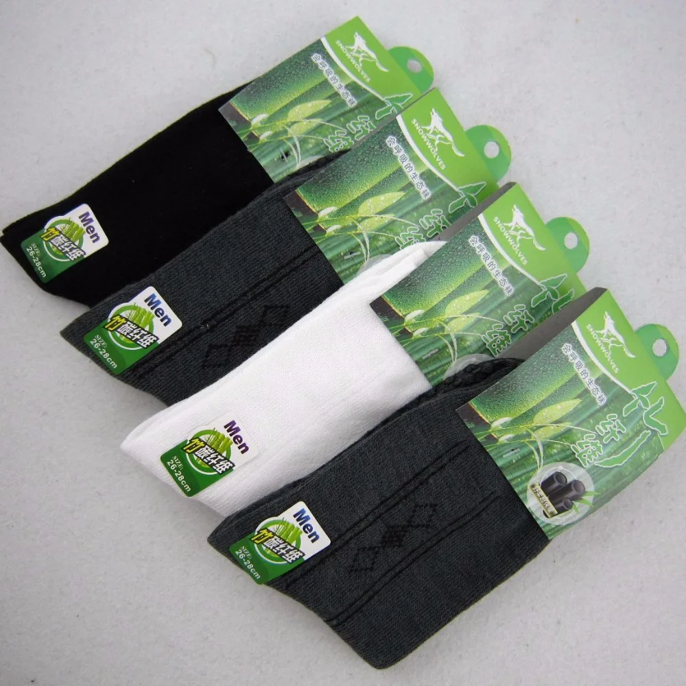 La MaxPa Men Bamboo Fiber Socks Brand New Casual Business Anti ...