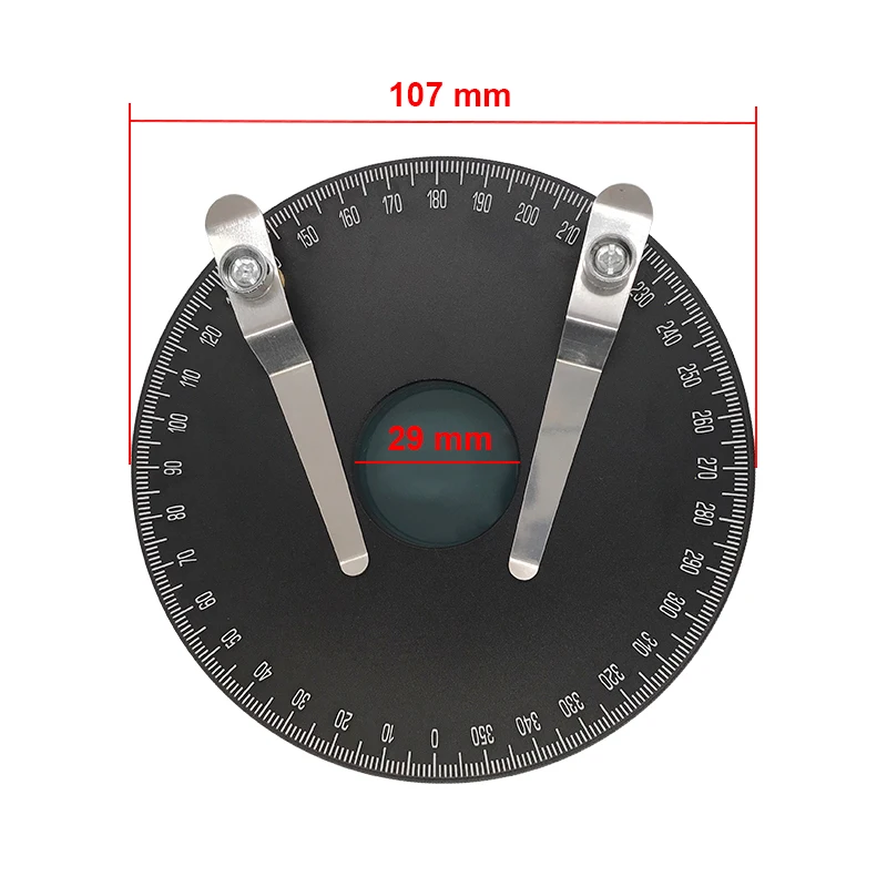 Stereo Microscope Simple Polarized Device Objective & Working Stage Polarized Lens Working Stage with 360 degree Scale and Clips