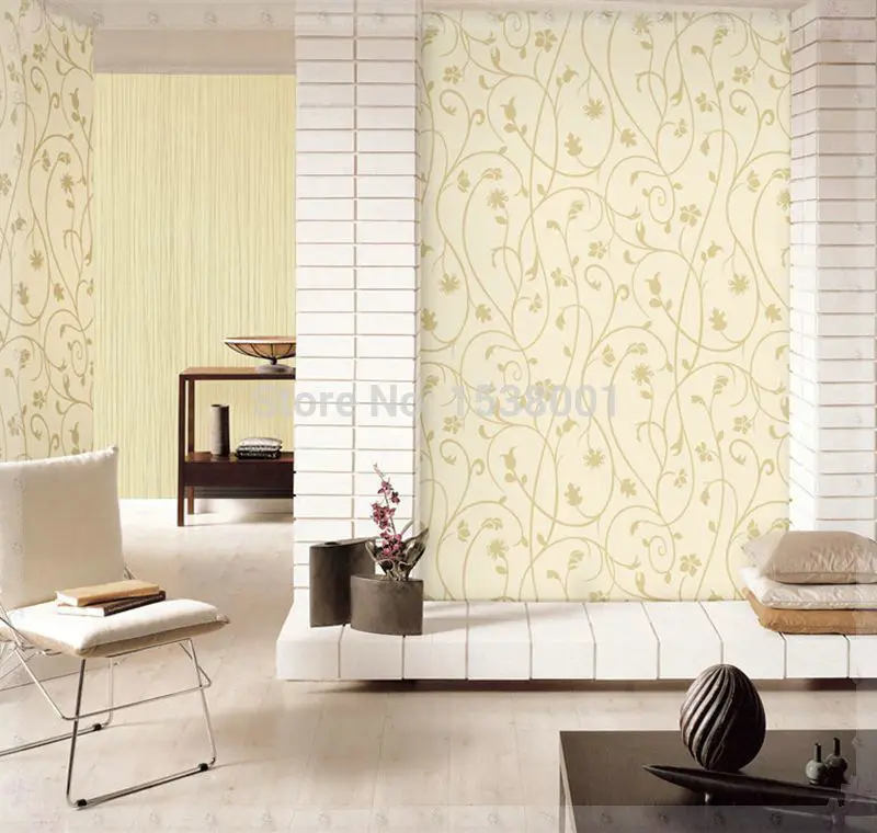 Vogue Modern Fashion Embossed Living Room Bedroom Background