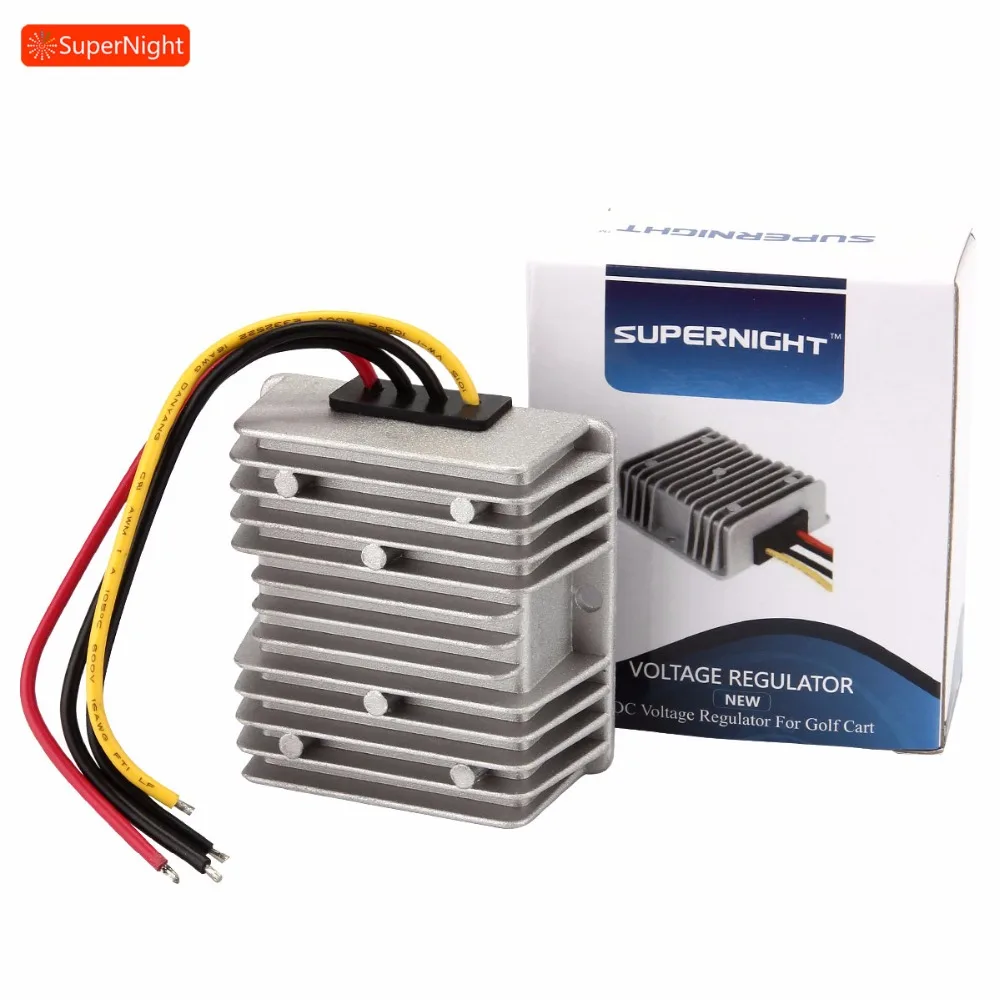 

SuperNight 48V to 12V 10A 120W DC DC Step Down Converter Voltage Regulator Switching Transformer Power Supply Adapter Module