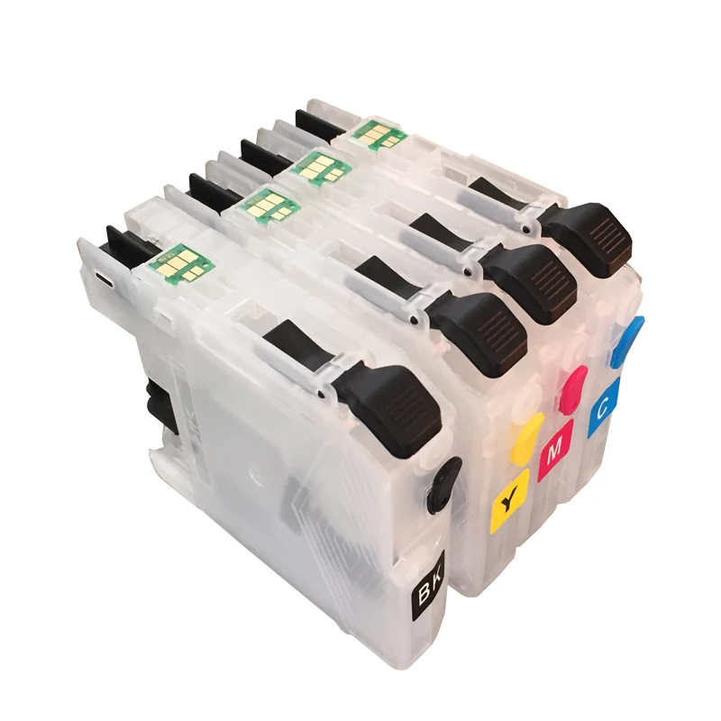 Пустой пополняемый картридж для чернил Brother DCP J4110DW J132W J152W J552DW J752DW J4510DW/J4610DW|ink