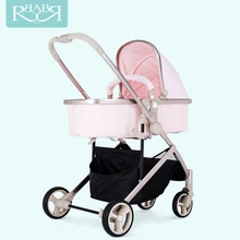 2017 new Babyruler fashion fresh high end kid carriage two way push baby stroller