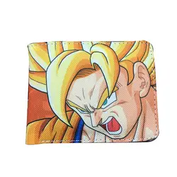 IVYYE 1 шт Dragon Ball Саян мода Аниме Бумажник PU Мягкий кошельки на молнии карман для монет универсальные кошельки карты унисекс Новые