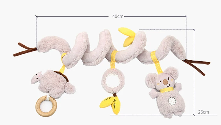 Playpen-Baby-Crib-Hanging-Toys-Cot-Bed-Stroller-Rattles-Infant-Carrier-Accessories-Coala-Spiral-Winding-Toy-for-Early-Education-010