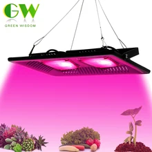 Полный спектр светодиодный светильник для выращивания 220 В Водонепроницаемый COB прожектор для растений 30 Вт 50 Вт 100 Вт 150 Вт фитолампы для теплицы гидропоники