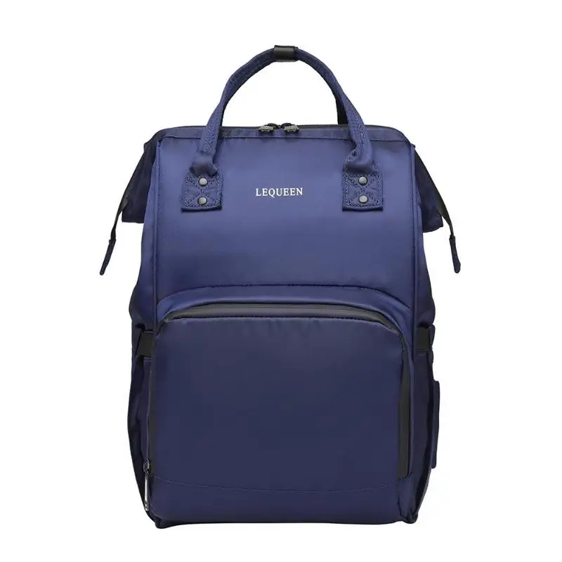LEQUEEN/брендовая сумка для детских подгузников, рюкзак для мам, сумка для подгузников для беременных, большая емкость, сумки для ухода за детьми, сумки для подгузников для мам - Цвет: 237583.01