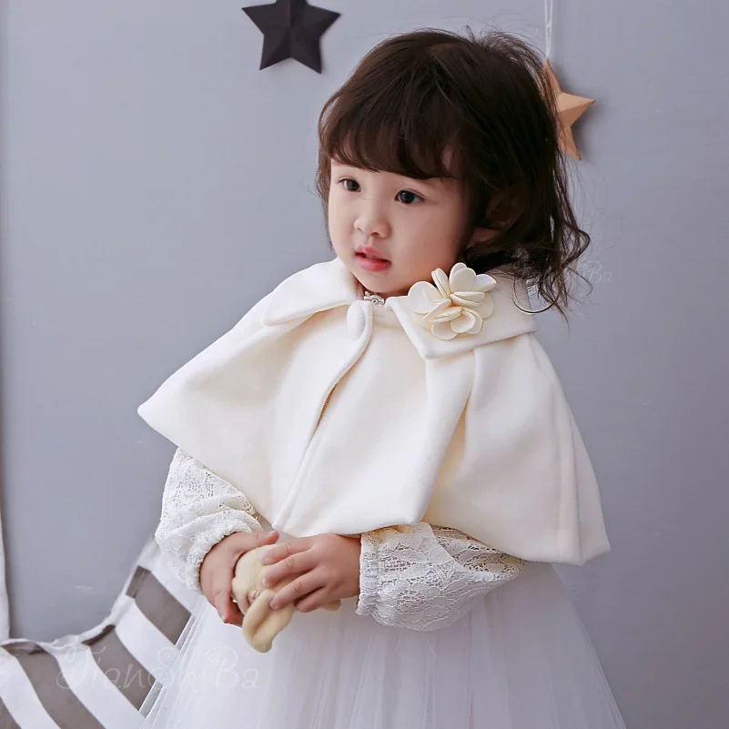 RedBeige 2018 Sweet Girl Baby Winter Jacket Flower Shawl Fashion Girls Infant Princess Coat Newborns Party Birthday Clothing RedBeige 2018 Sweet Girl Baby Winter Jacket Flower Shawl Fashion Girls Infant Princess Coat Newborns Party Birthday Clothing