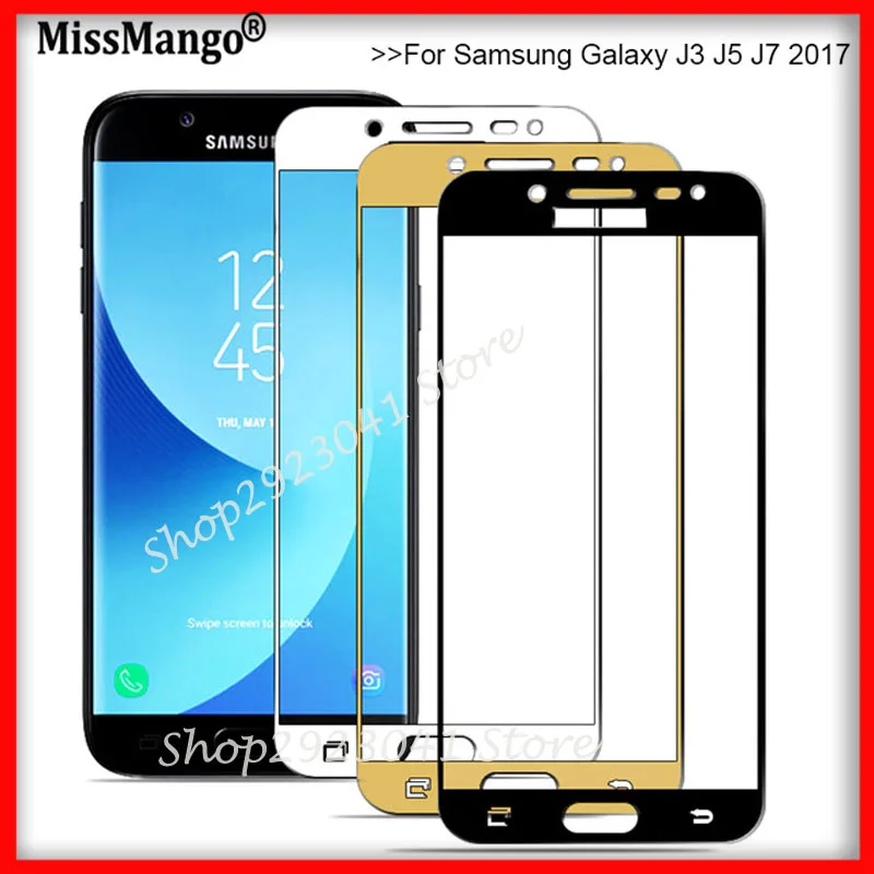 Полностью покрывающее закаленное Стекло для samsung Galaxy J7 J5 J3 J5 Pro; Европейская версия; Экран защитная пленка J 3 5 7 Стекло