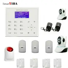 Smartyiba Wi-Fi Защита от взлома Системы приложение Управление детектор движения двери/окно Датчики Охранной Сигнализации комплект видео Камера наблюдения