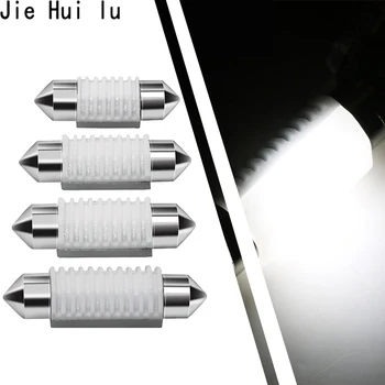 

1Pcs Festoon LED Ceramic C5w 3030 White SMD Car License Plate Light Auto Interior Dome Reading Lamp Bulbs DC 12V
