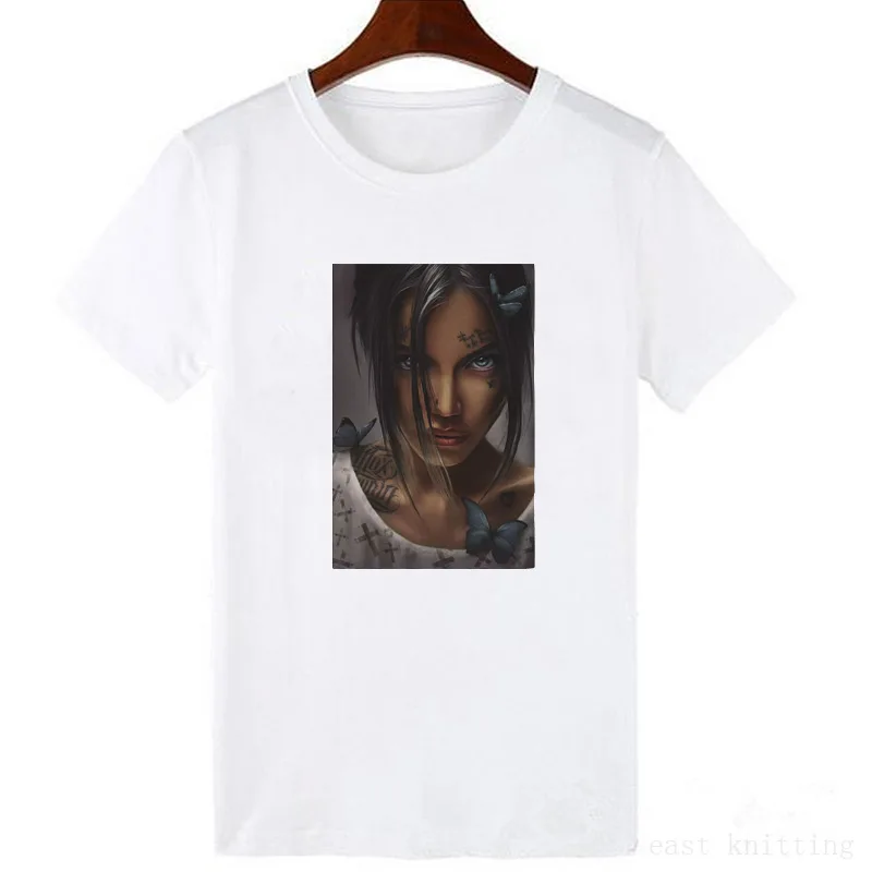 FIXSYS женская футболка с принтом, футболка с круглым вырезом, топы, футболки, Летние Стильные женские футболки, модные женские Забавные футболки, белые футболки