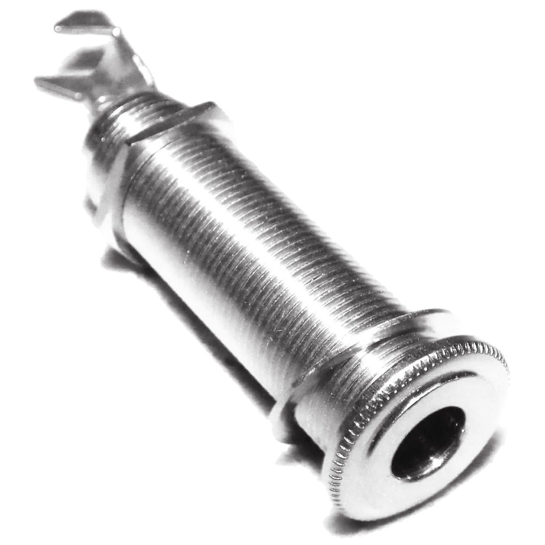 

5 PCS of (Mono Long Input Output Threaded Guitar Barrel Jack NEW 1/4 inch)