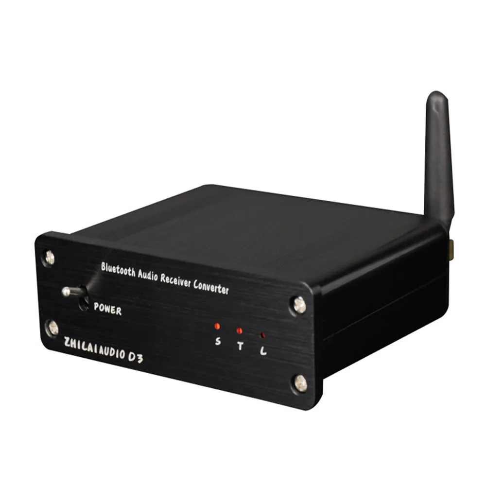 Hot ZHILAI D3 Wireless WIFI HIFI Bluetooth Audio Receiver Converter Decoder Optical Fiber