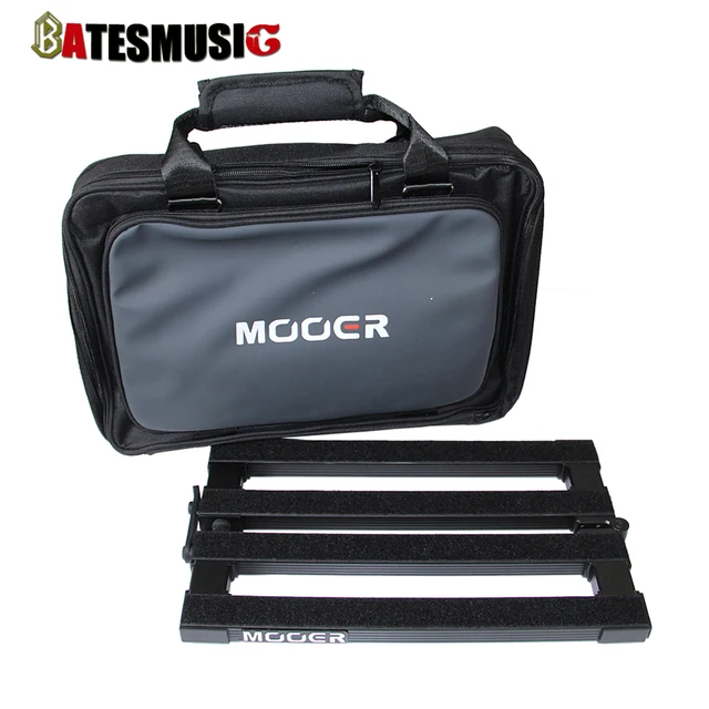 Best price at $110 Cheap Mooer Stomplate Mini PB-10 Pedal Board for 10 Guitar Effects Foldable Structure with bag / Stage Show Necessity