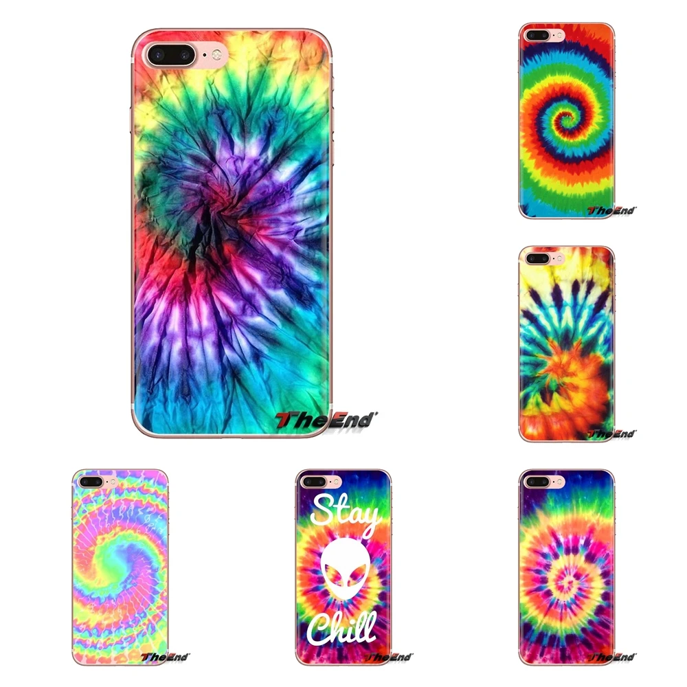 

For iPod Touch Apple iPhone 4 4S 5 5S SE 5C 6 6S 7 8 X XR XS Plus MAX Tye Dye Tie-dye Art monks Lent Transparent Soft Skin Cover