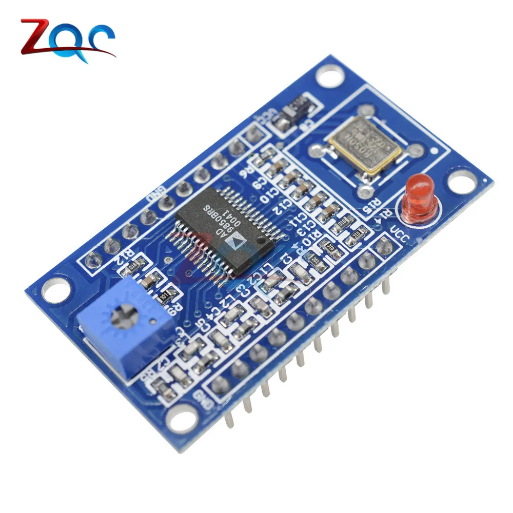 AD9850 DDS модуль генератора сигналов 0-40 МГц 2 синусоидальных волны и 2 квадратных фильтр низких частот Кристалл осциллятор испытательное оборудование доска