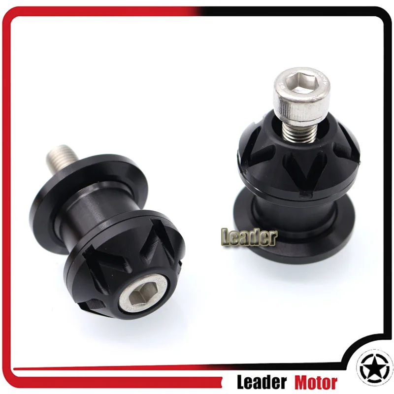 

For SUZUKI RF600 RF600R RF900 RF900R SFV650 Gladius Motorcycle Accessories Swingarm Spools stand screws Slider 8MM 7 Colors