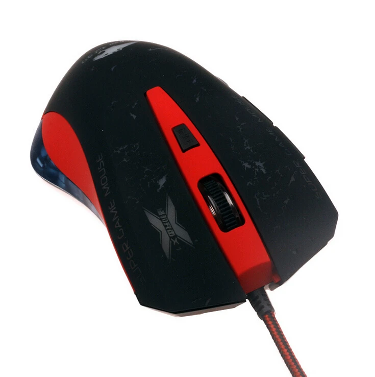 Professional 7-Color 6 Keys 2400DIP Optical Adjustable Wired Gaming Usb Game Mice Mouse | Компьютеры и офис